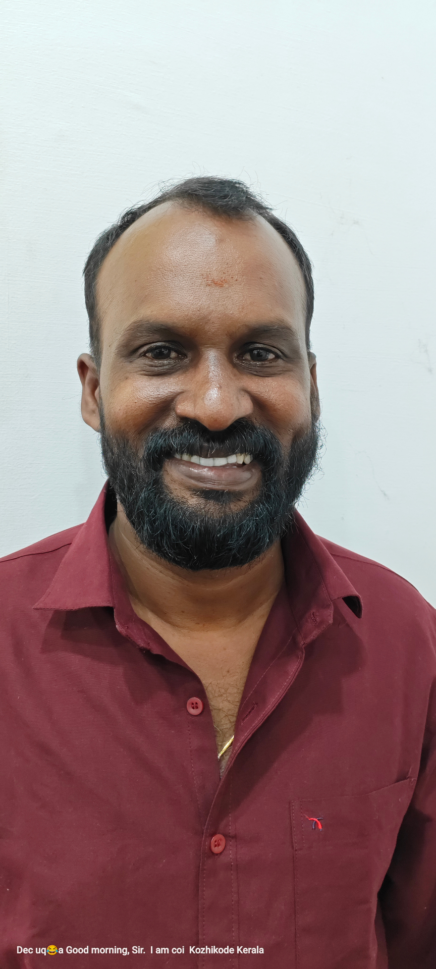 Sadanandan — 21-Day Programme member