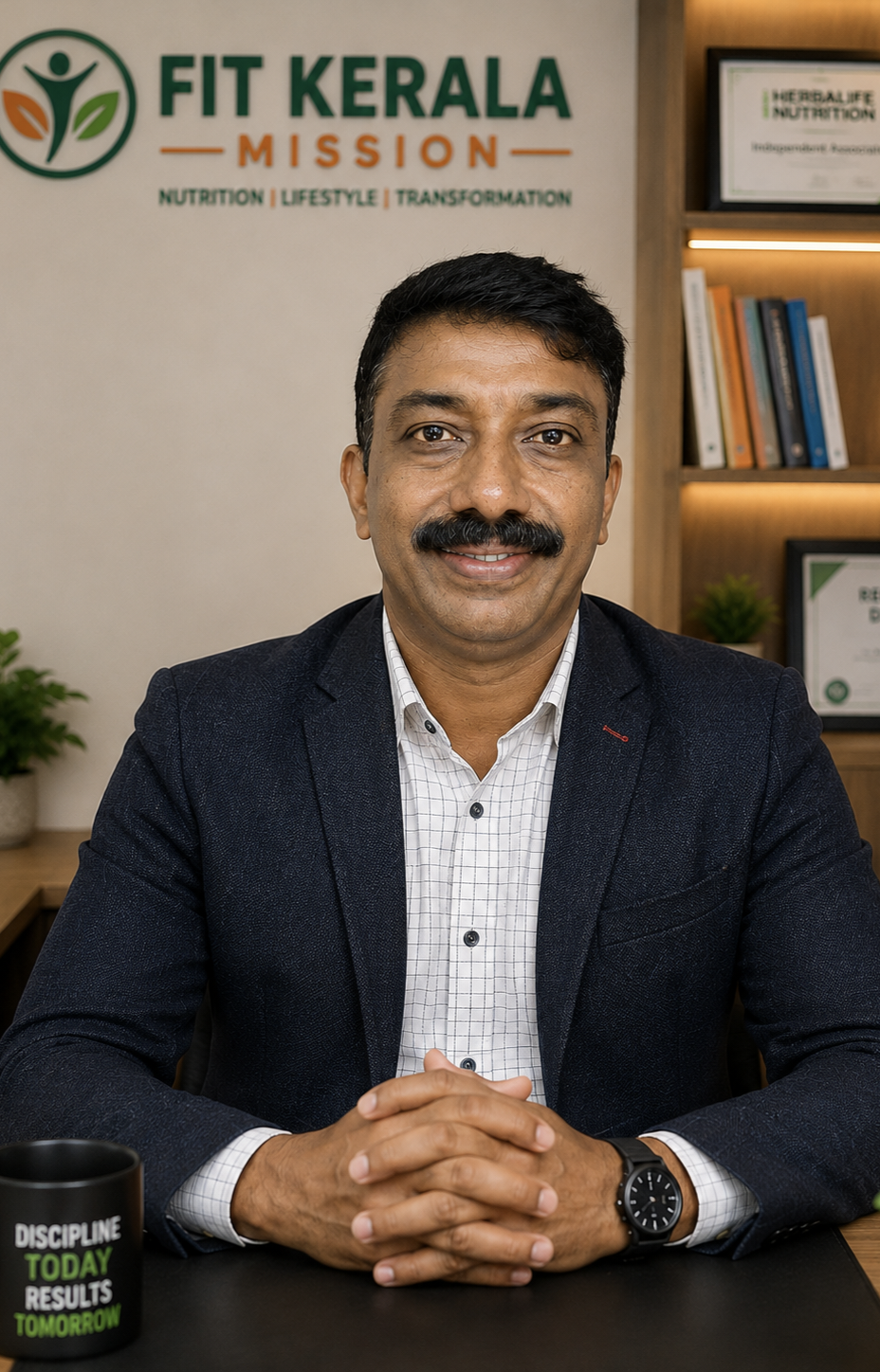 Coach Shaneesh, Registered Dietitian & Lifestyle Coach, Fit Kerala Mission